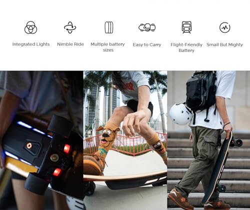 Exway Ripple Electric Skateboard - Top Speed 22mph