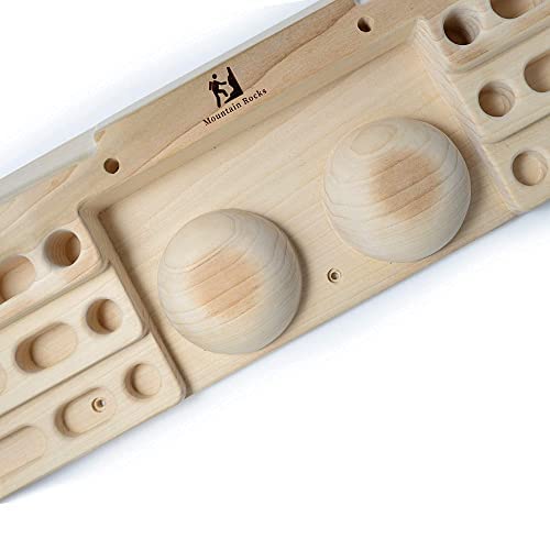 Wildwood 2003 Wooden Hangboard for Rock Climbing