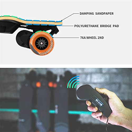 Exway Flex Belt Electric Skateboard: Top Speed 25mph