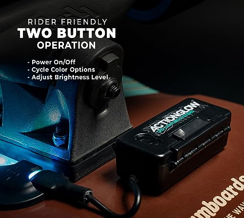 AG2 LED Longboard/Skateboard Lighting System | Water Resistant