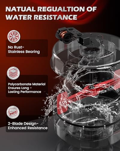 PASYOU Foldable Water Rowing Machine with Bluetooth & LCD