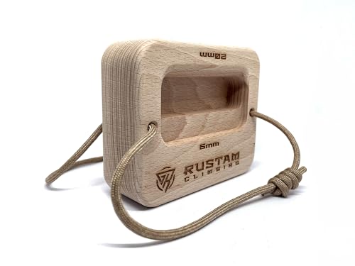 Rustam Climbing QuadRock Portable Hangboard for Rock Climbing