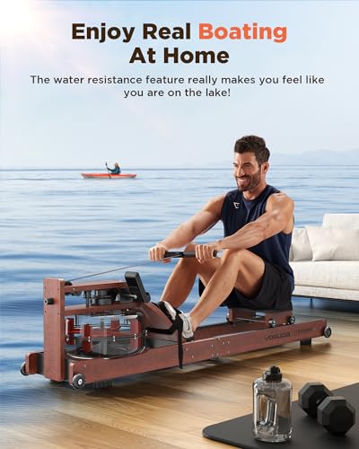 YOSUDA VIP Smart Shopper Water Rower with Bluetooth