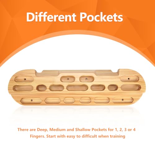 Wooden Hangboards for Climbing Training - Doorway Fingerboard