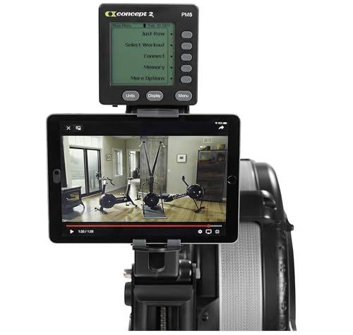 Concept2 RowErg Model D Indoor - PM5 Monitor, Device Holder