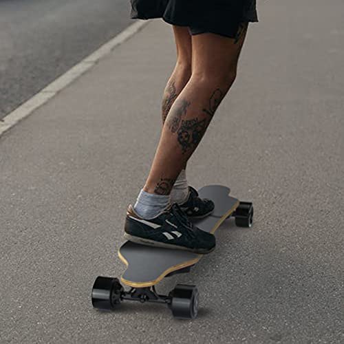 Electric Longboard with Remote Control, 900W Hub-Motor