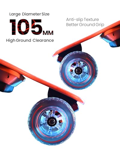 UDITER S3 Electric Skateboard with Removable Battery & Remote