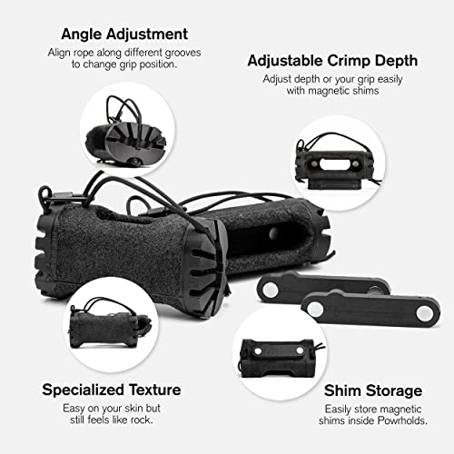 Duonamic Powrholds: Portable Grip Strength Trainer for Climbers