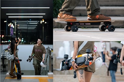 Exway Ripple Electric Skateboard - Top Speed 22mph