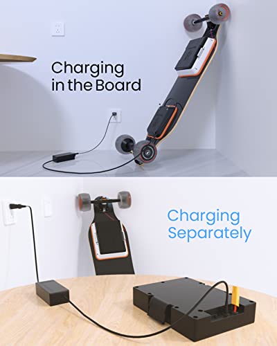 UDITER S3 Electric Skateboard with Removable Battery & Remote