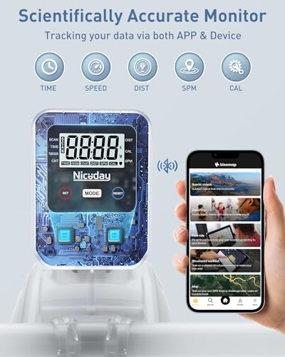 VIP Smart Shopper: Niceday Magnetic Rowing Machine, Bluetooth, 16 Levels