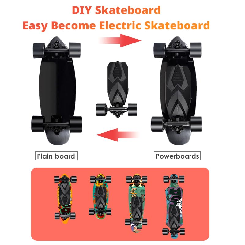AlicHome H3 Electric Skateboard Kit with Remote Control