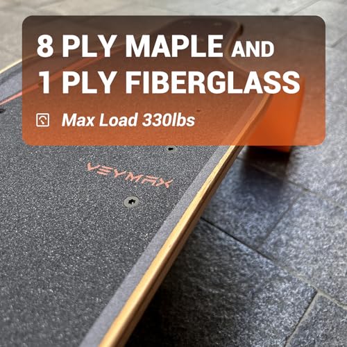 VeyMax Cejour Electric Skateboard: 13 Miles Range, 28 Mph