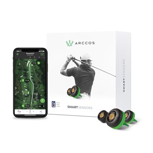 Arccos Smart Sensors - GEN 3+ - Golf's Premier A.I. GPS Tracker
