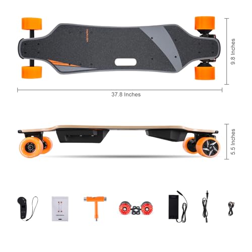 VeyMax Cejour Electric Skateboard: 13 Miles Range, 28 Mph