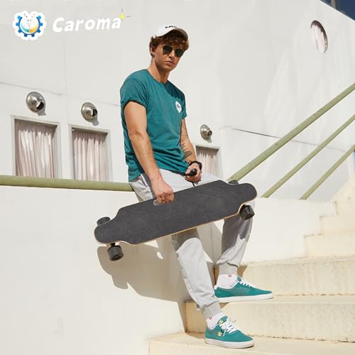 Caroma Electric Skateboard with Remote, 350W Motor