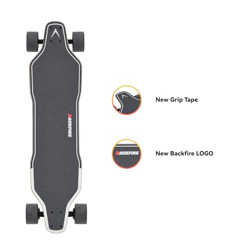 Backfire G2 Black Electric Longboard Skateboard VIP Starter