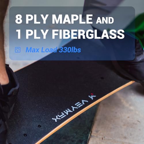 VeyMax Roadster X4 Electric Skateboard with Remote