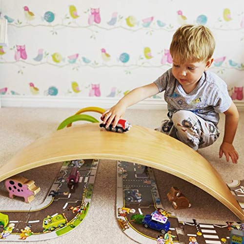 WOOD CITY Balance Board for Kids and Adults