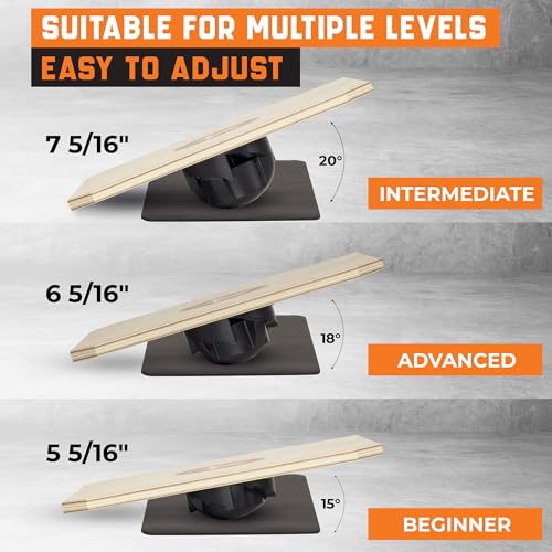 Yes4All Professional Rocker Board with 3 Levels