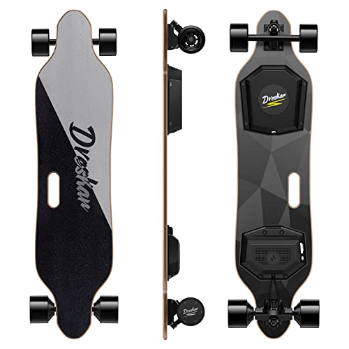 DresKar Electric Skateboard: 900W Dual Motor, 25MPH