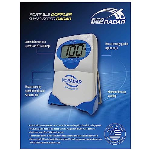 US Made Swing Speed Radar for Longer Drives