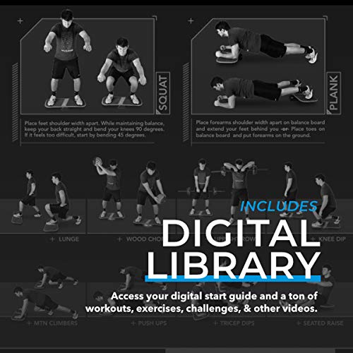 Revbalance FIT Exercise Balance Board Training System - Blue