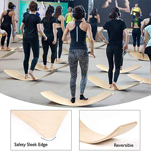 WOOD CITY Balance Board for Kids and Adults