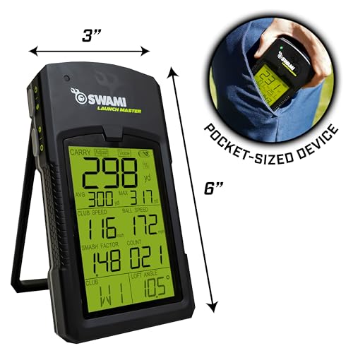 IZZO Golf Launch Master Monitor - Track Ball Striking