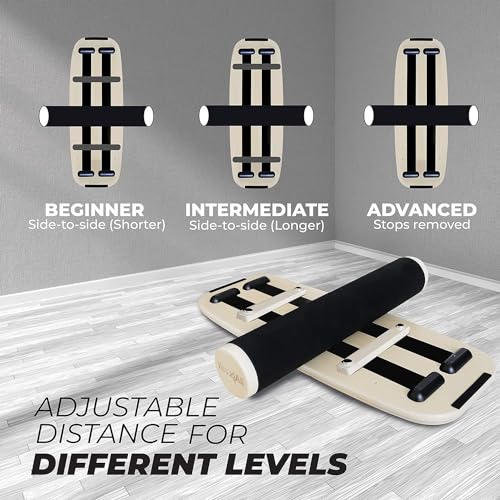 Yes4All Premium Surf Balance Board Trainer - Adjustable Stopper