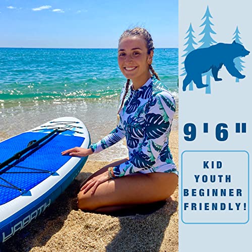 Premium Inflatable SUP Board with Accessory Bundle, 9'6