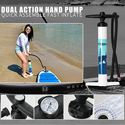 Premium Inflatable SUP Board with Accessory Bundle, 9'6