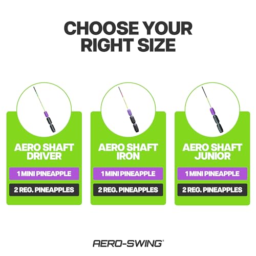 AERO-SWING Golf Training Aid: Improve Swing Speed & Accuracy