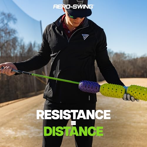 AERO-SWING Golf Training Aid: Improve Swing Speed & Accuracy
