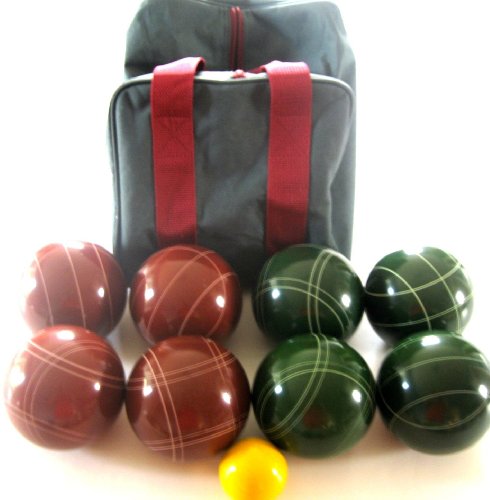 Epco Premium Tournament Set - 107mm Red/Green Bocce Balls