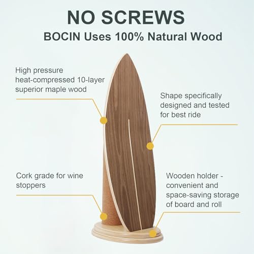 Balance Board Trainer for Fun Home Fitness Workouts