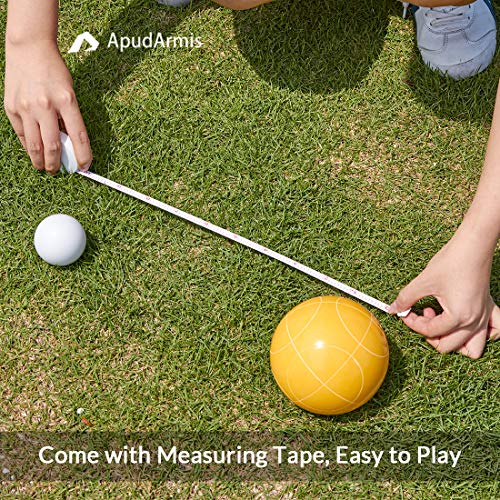 Outdoor Tournament Bocce Game Set - 8 Balls