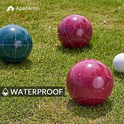 Outdoor Tournament Bocce Game Set - 8 Balls