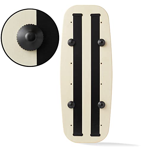 Wooden Balance Trainer with Adjustable Stoppers - Philosophy Gym