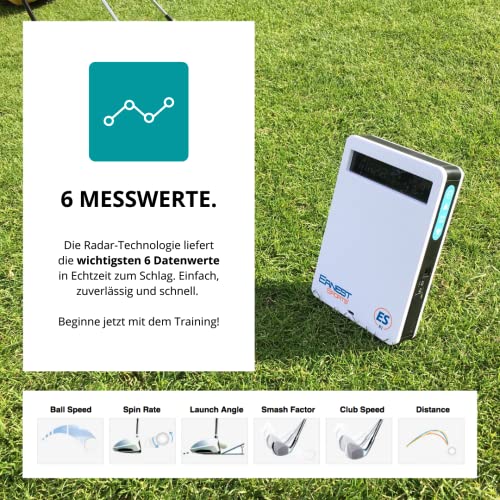 Ernest Sports ESB1 Silver Launch Monitor VIP Shopper