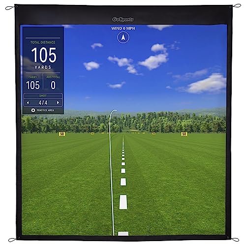 GoSports Golf Simulator Impact Screen - 7 ft or 10 ft