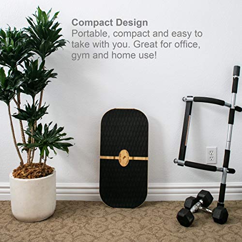 Blue Planet Balance Surfer | Bamboo Balance Board with 3 Modules