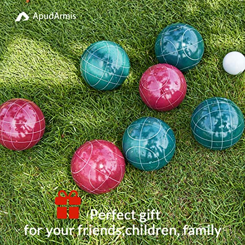 Outdoor Tournament Bocce Game Set - 8 Balls