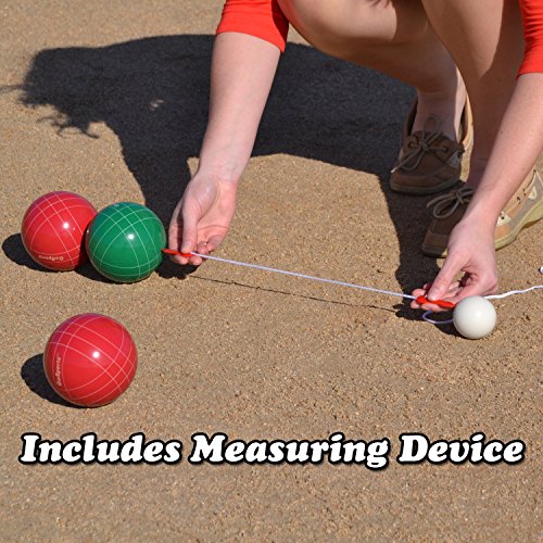 VIP Official Size Bocce Set with Case