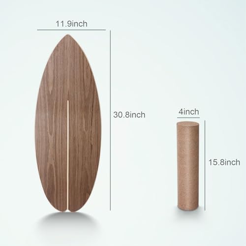 Balance Board Trainer for Fun Home Fitness Workouts