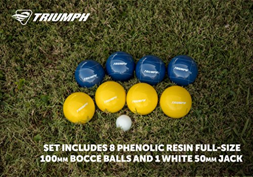 TRIUMPH SPORTS USA Premium Bocce Ball Set VIP