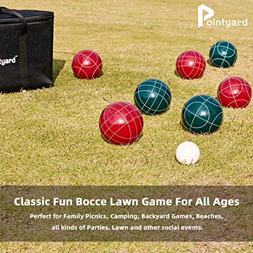 Classic Bocce Ball Set for Outdoor Family Games