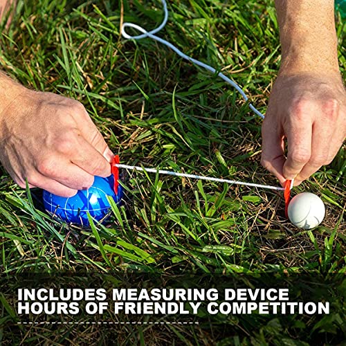 Regulation Size Bocce Ball Set with Accessories & Bag