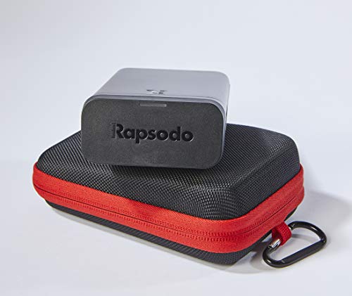 Rapsodo Golf Launch Monitor for iPhone & iPad, Black/Red