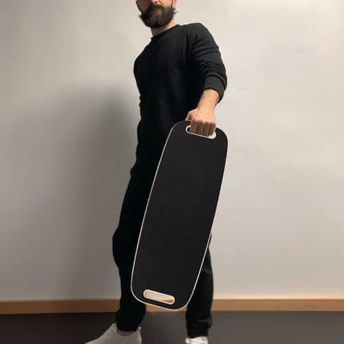 Portable Surf Balance Board Trainer with Adjustable Stoppers